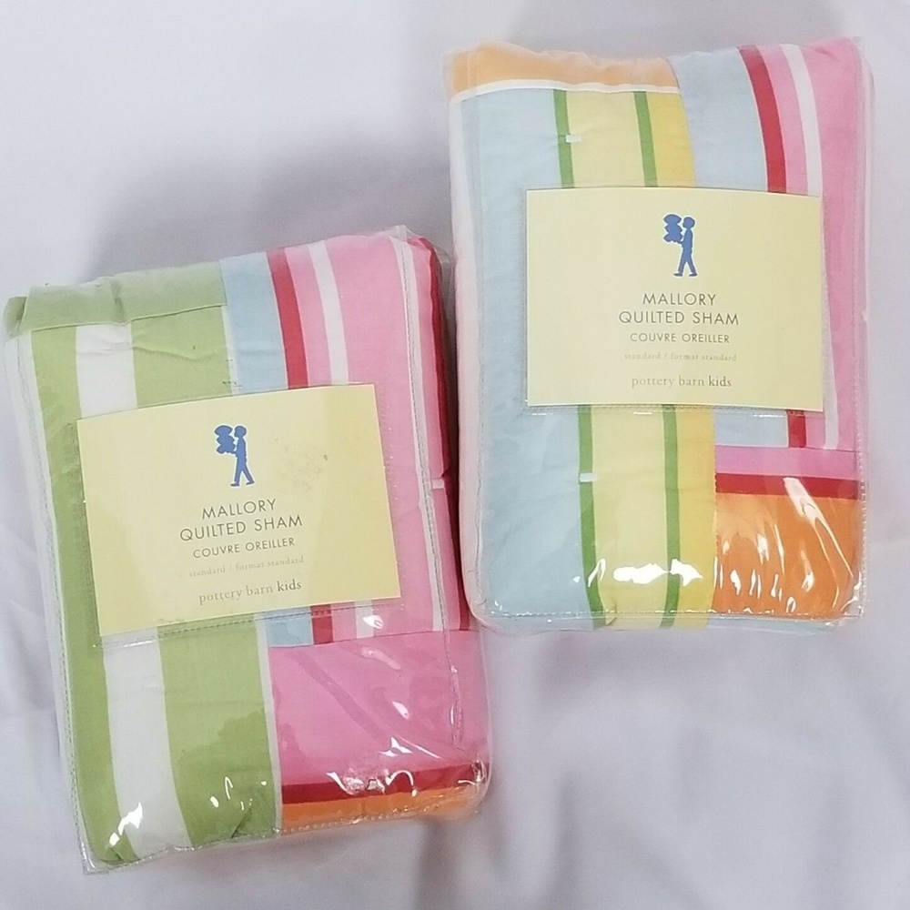 2008 Pottery Barn Kids Standard Pillow Cover Shams Qty 2